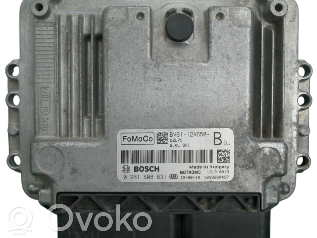 Engine control unit/module ECU   BOSCH,BV6112A650BDJ,0261S08831,DZL7C