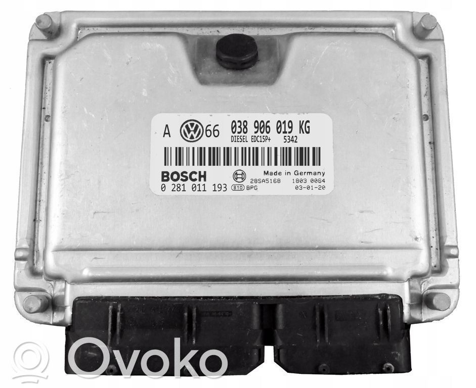 Volkswagen PASSAT B5.5 Engine control unit/module ECU 