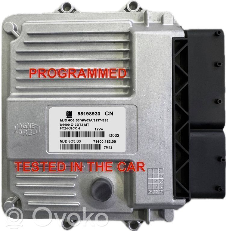 Opel Corsa D Engine control unit/module 