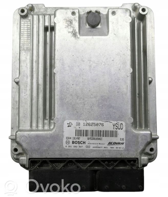 Unidad de control/módulo del motor   12625076