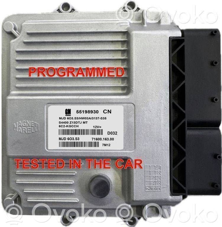 Opel Corsa D Engine control unit/module 