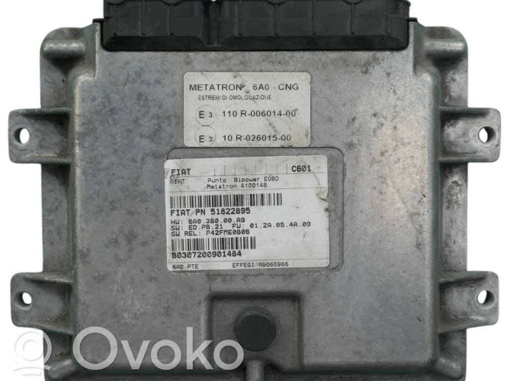 Fiat Grande Punto Engine control unit/module ECU 