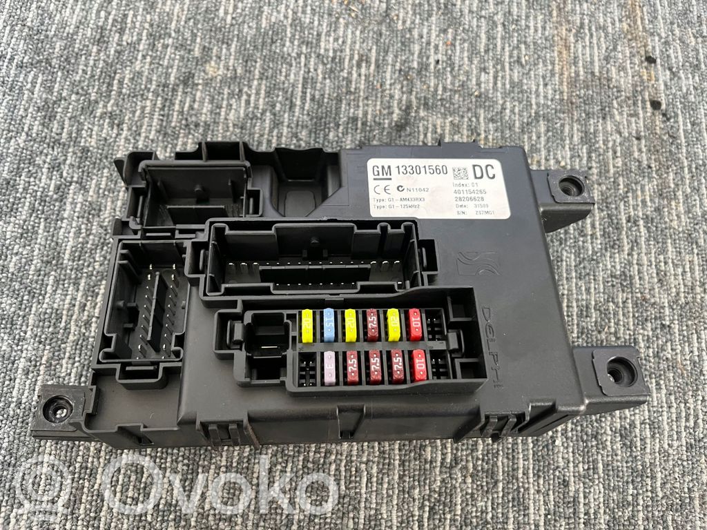 Opel Corsa D Fuse module 