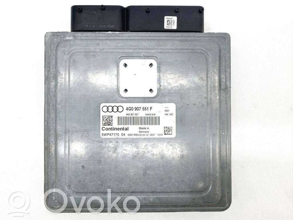 Audi A7 S7 4G Unitate/modul de control motor 
