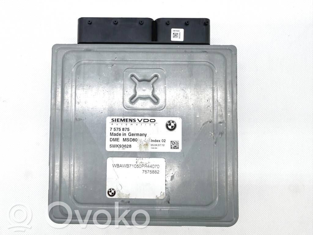 BMW 5 E60 E61 Variklio valdymo blokas 
