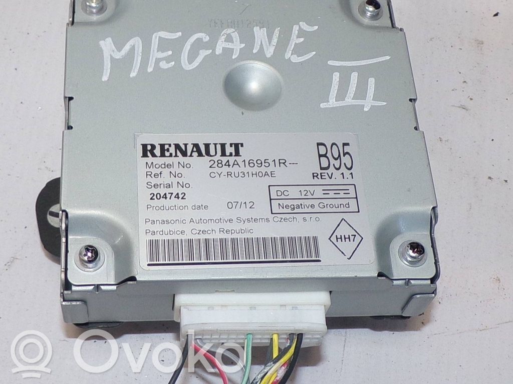 Renault Megane III Camera control unit module 