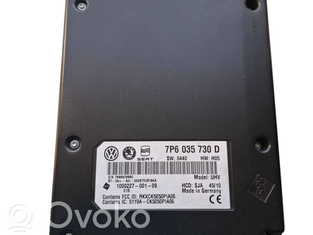 Volkswagen Golf VI Bluetooth control unit module 