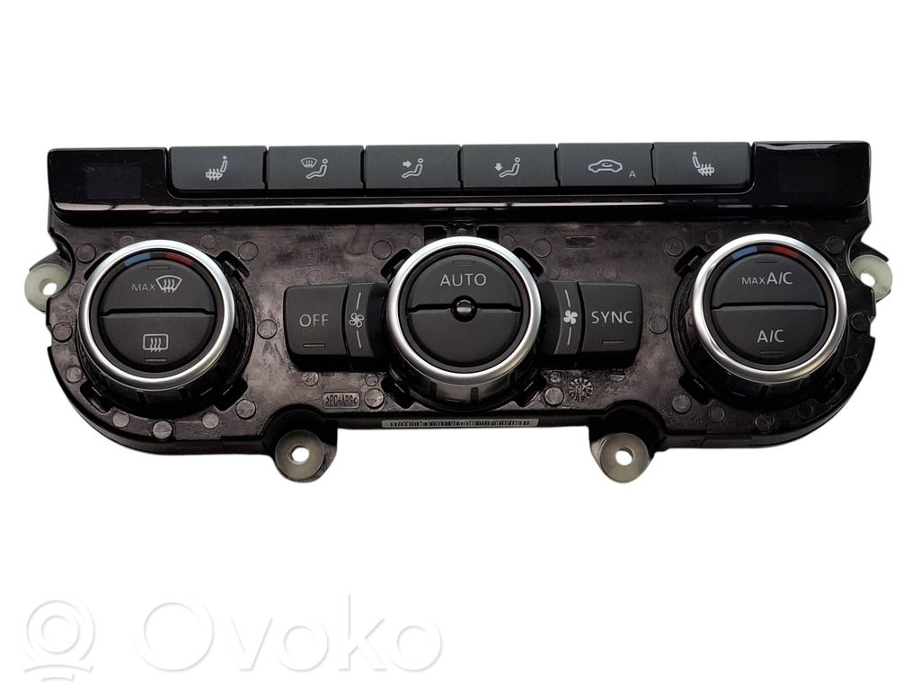 Volkswagen PASSAT B7 Climate control unit 