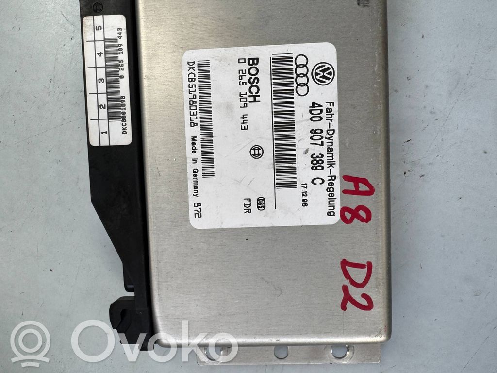 Audi A8 S8 D2 4D ESP (stability system) control unit 