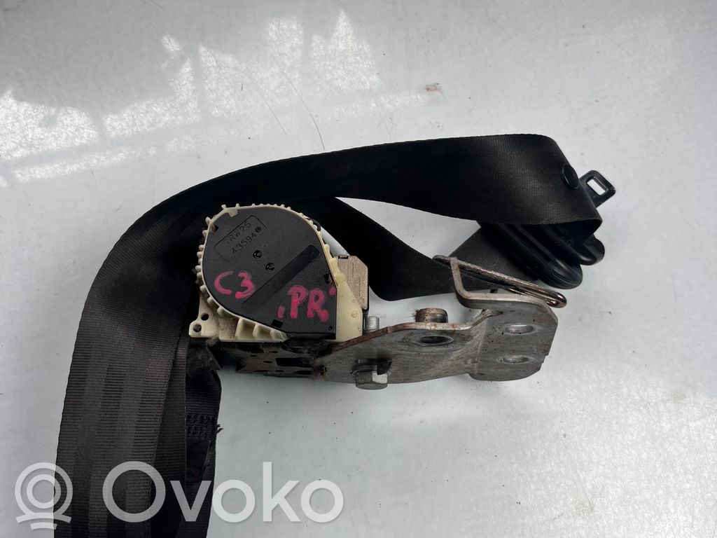 Citroen C3 Front seatbelt 