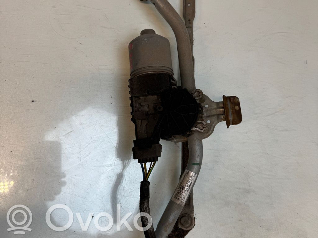 Peugeot 208 I Mechanizm i silniczek wycieraczek szyby przedniej / czołowej 