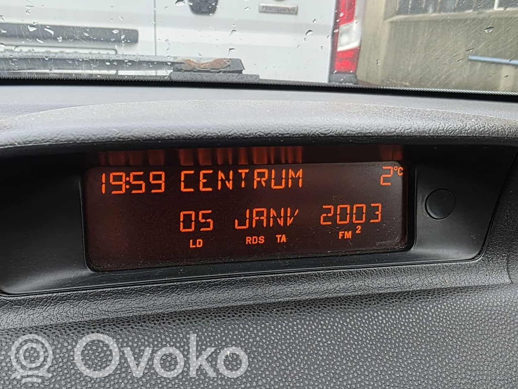Peugeot 307 Monitor / wyświetlacz / ekran 