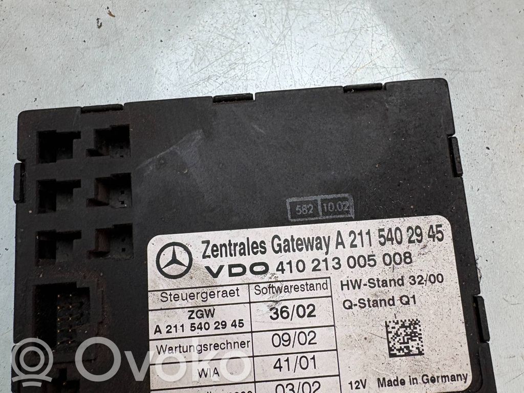 Mercedes-Benz E W211 Gateway control module 