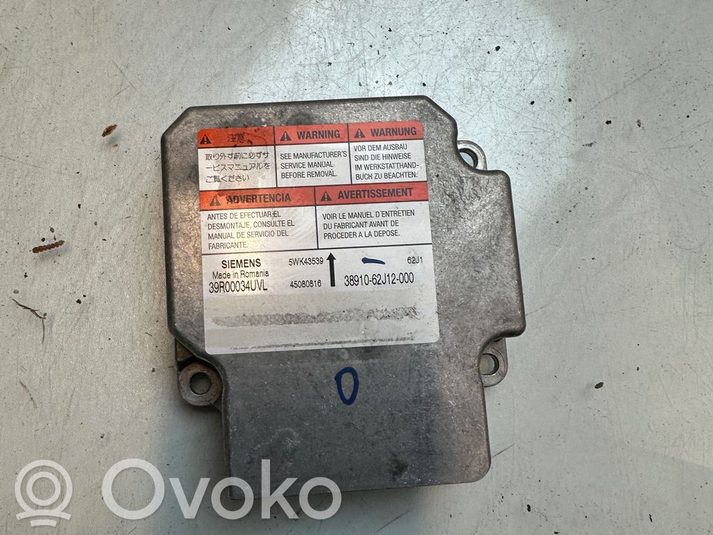 Suzuki Swift I Airbag control unit/module 