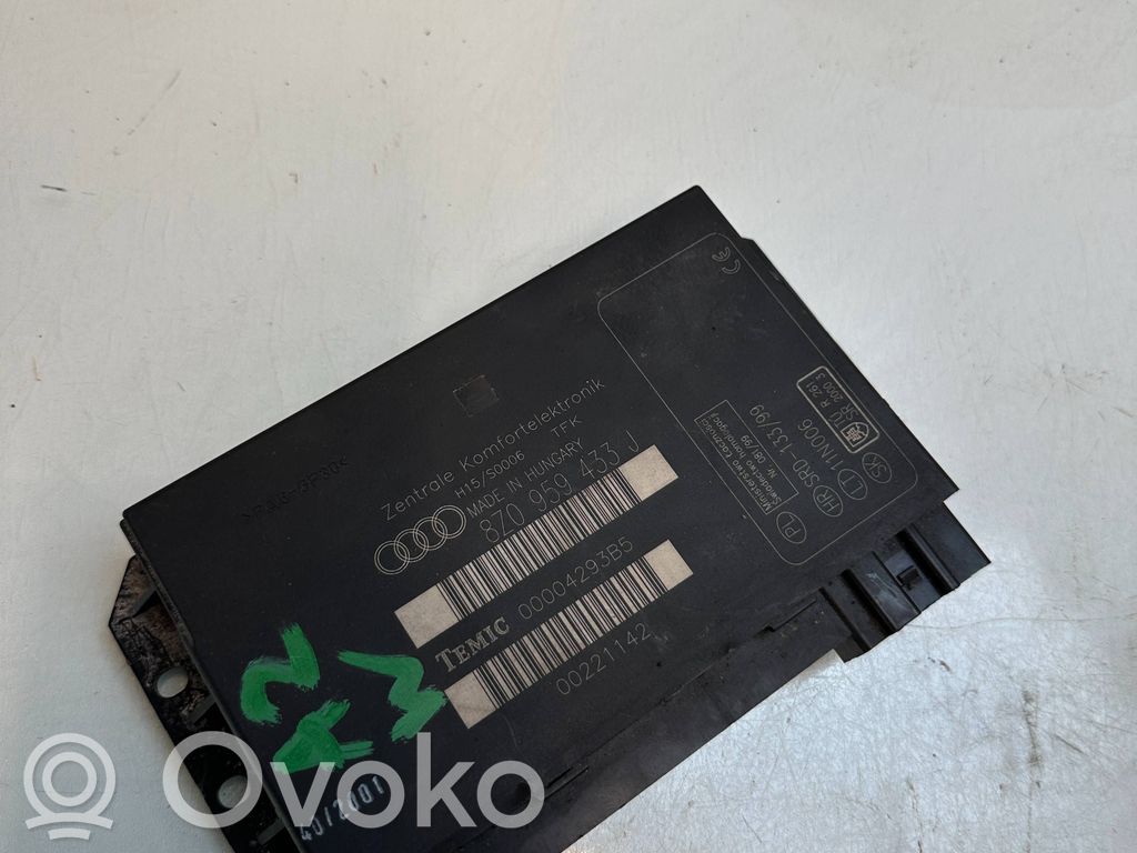 Módulo de confort/conveniencia   8Z0959433J