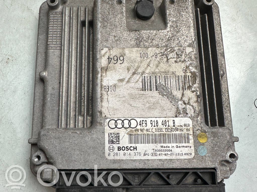 Engine control unit/module   4F9910401B,4F0907401C,0281014376