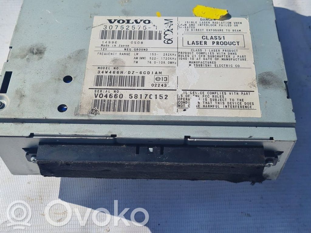 Volvo V50 Radio / CD/DVD atskaņotājs / navigācija 