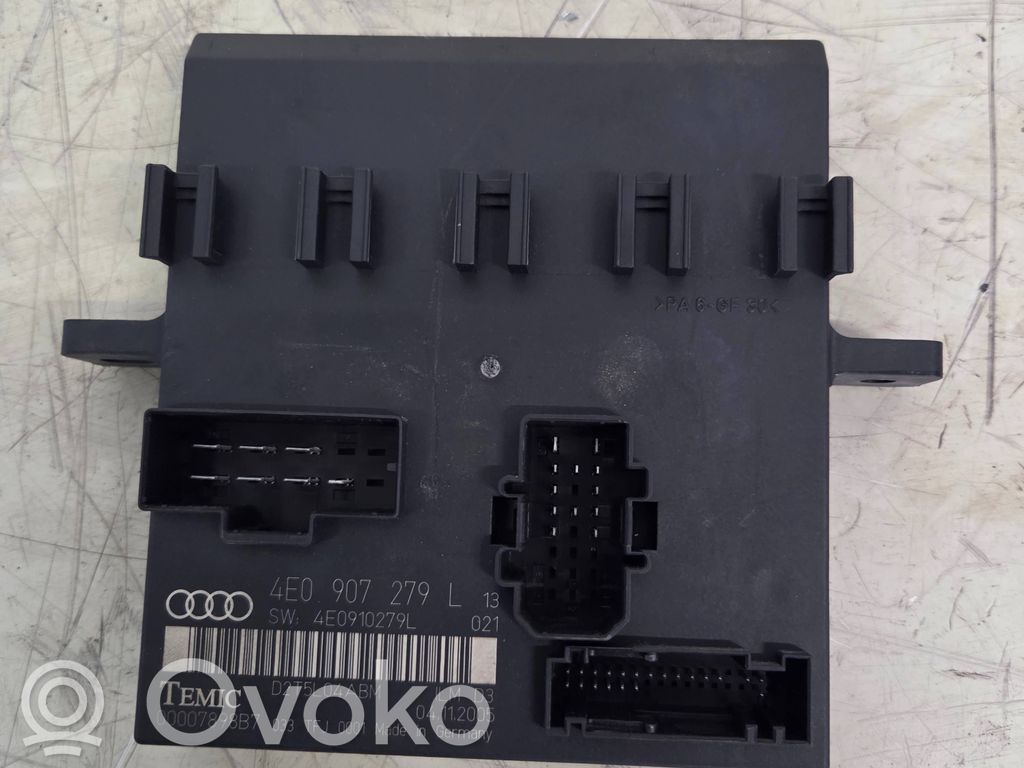 Audi A8 S8 D3 4E Module confort 
