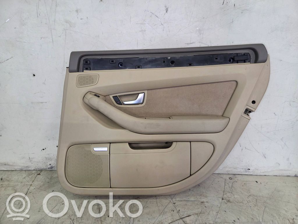 Audi A8 S8 D3 4E Rear door card panel trim 