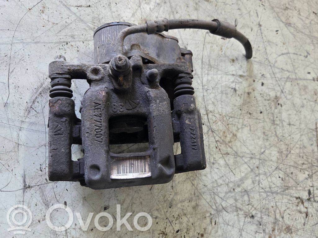 Bremssattel hinten