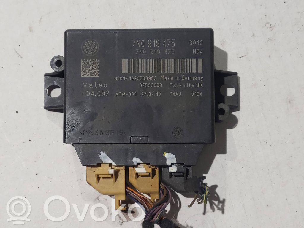 Parking PDC control unit/module   7N0919475,604092