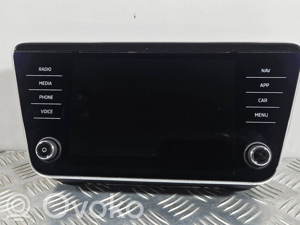 Skoda Superb B8 (3V) Unité principale radio / CD / DVD / GPS 