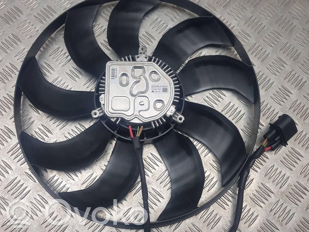 Volkswagen PASSAT B8 Ventilatore di raffreddamento elettrico del radiatore 