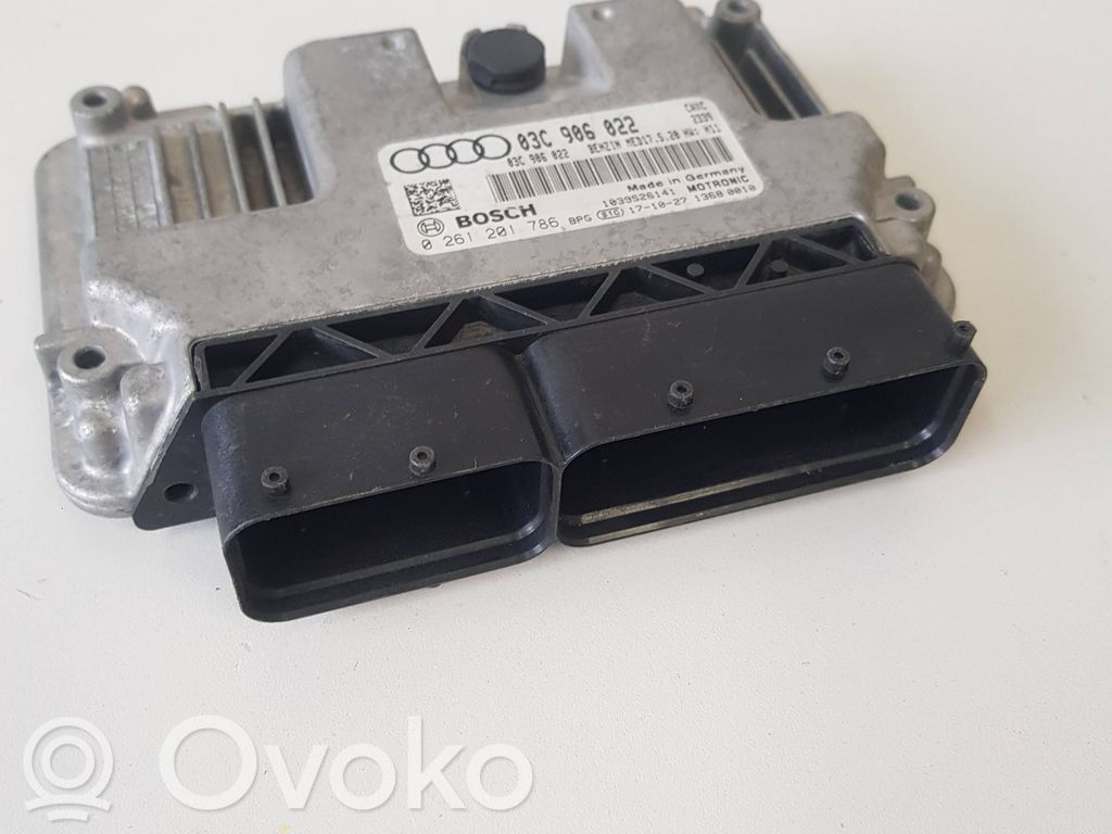 Audi A3 S3 8P Unidad de control/módulo del motor 