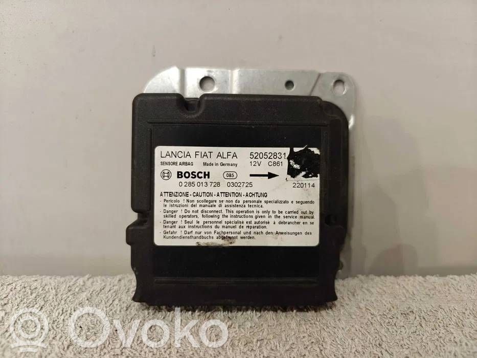 Lancia Ypsilon Airbag control unit/module 