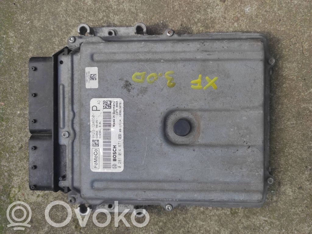 Engine control unit/module   9X2Q12A650,0281014671,9X2Q12A650PAE,9X2Q12A650PAD,9X2Q12A650PAE,9X2Q12A650PAF,C2D15901,C2D18198,LR013572,LR021252,LR026215