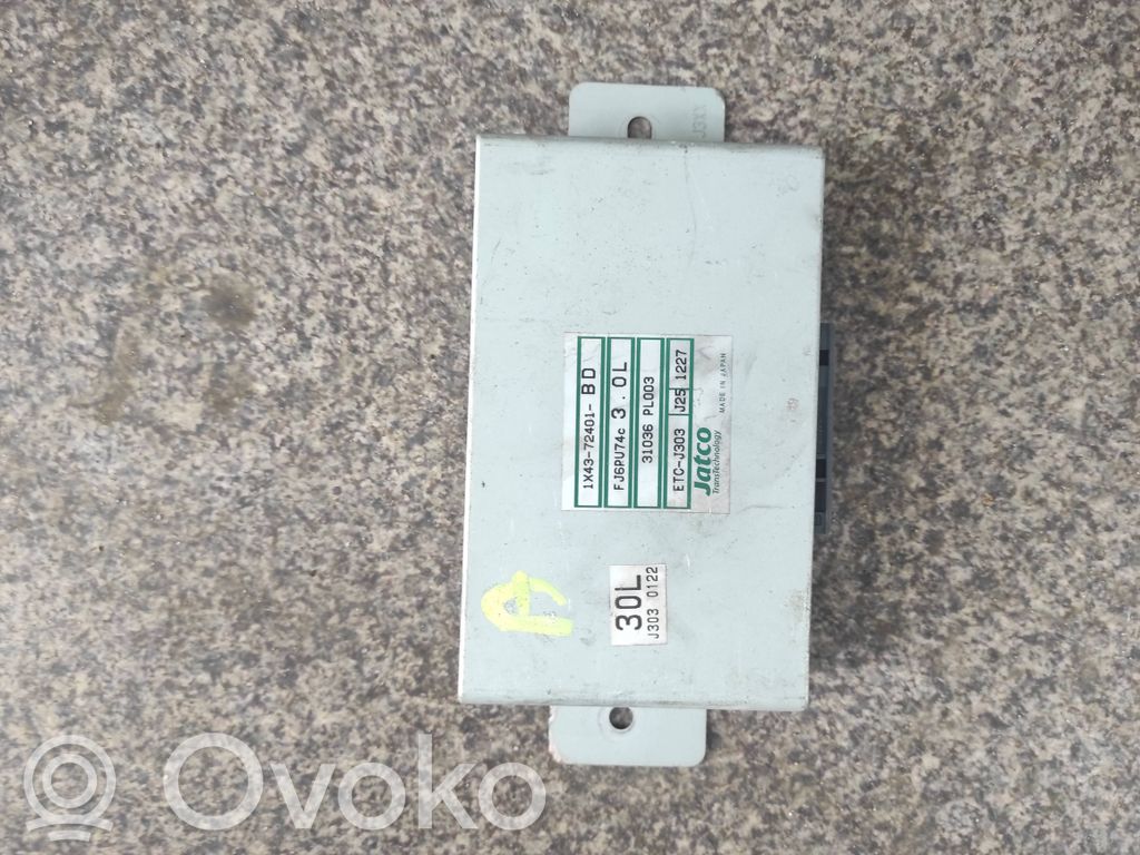 Sterownik / Moduł skrzyni biegów   1X4372401BD,ETCJ303,31036PL003,1X4372401BE,1X4372401BF,1X4372401BG,1X4372401GA,1X4372401GB,C2S16731,C2S17731,C2S18012,C2S18907,C2S21612,C2S23490