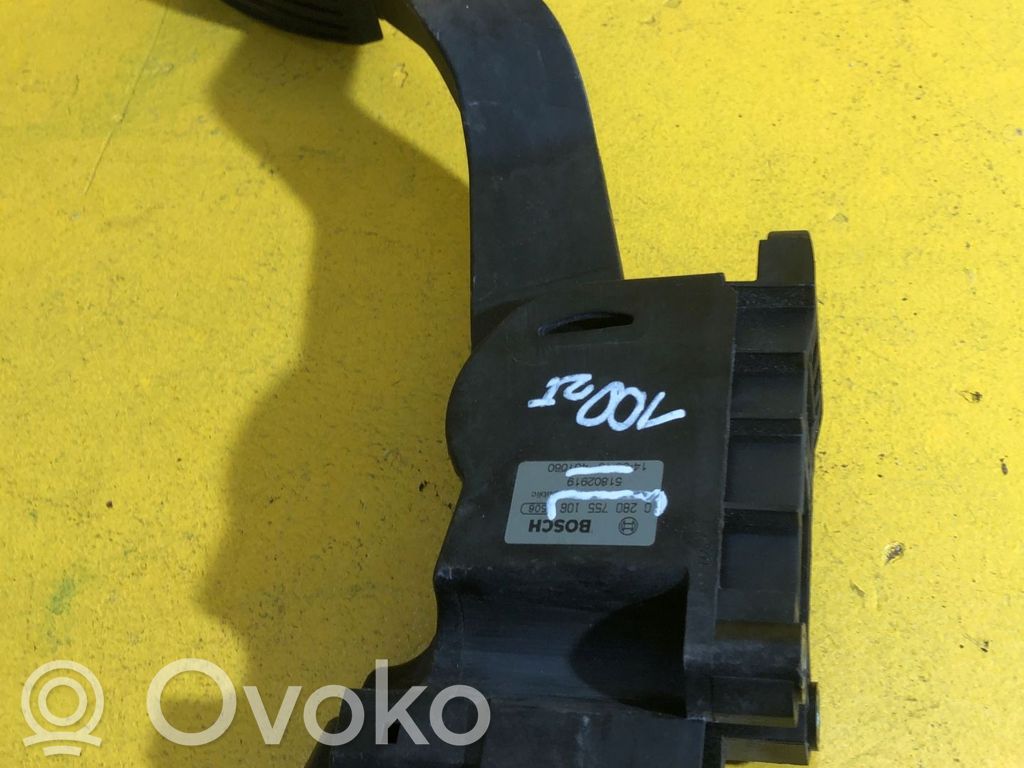 Fiat Qubo Accelerator throttle pedal 