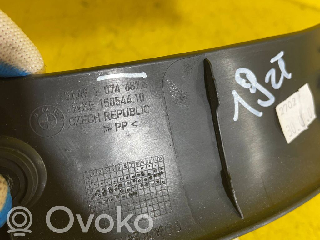 Tailgate/trunk side cover trim   70746876