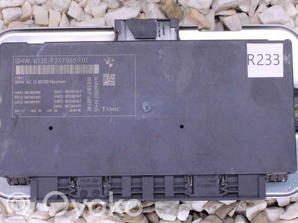 BMW 5 F10 F11 Module d'éclairage LCM 