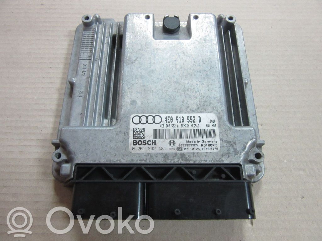 Audi A8 S8 D3 4E Engine control unit/module 