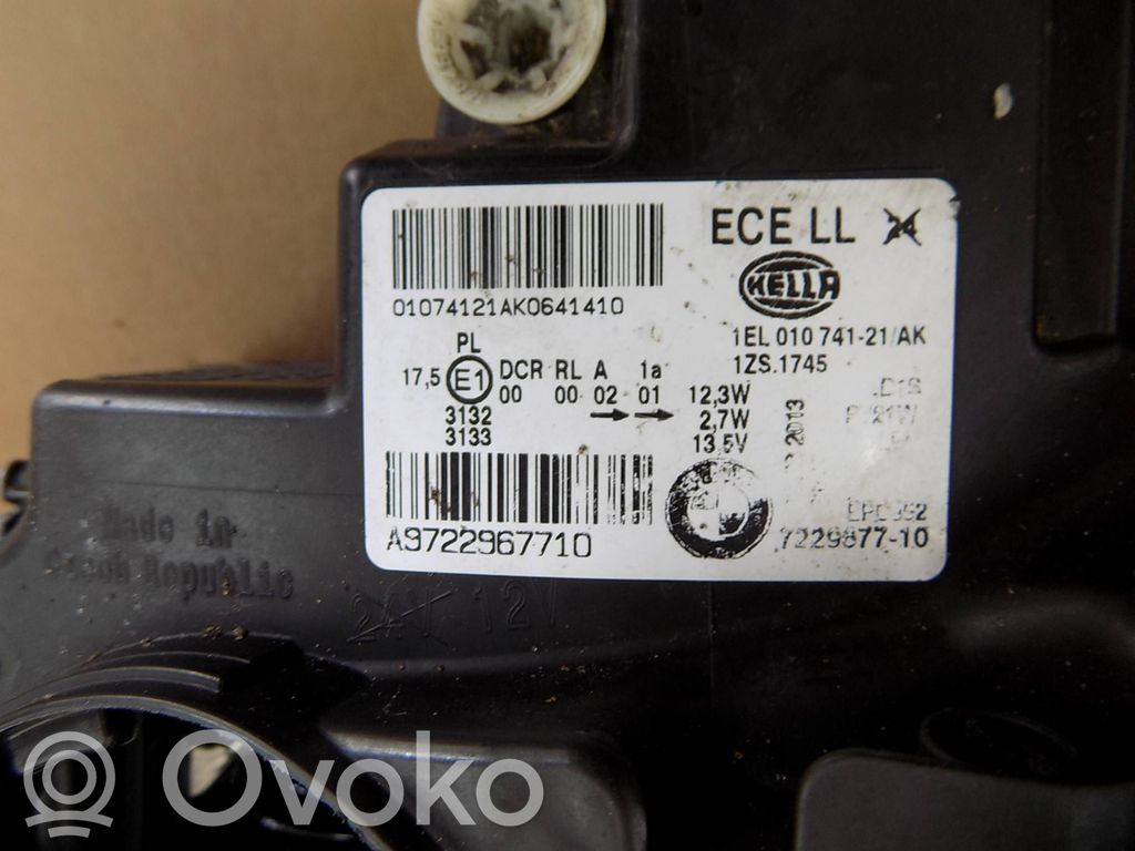 BMW 1 F20 F21 Lampa przednia 