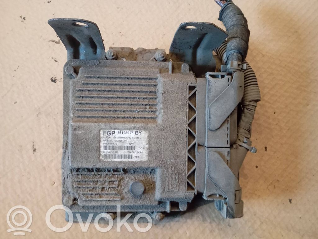 Opel Meriva A Engine control unit/module 