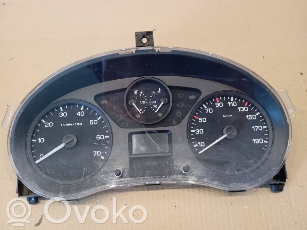 Citroen Jumpy Speedometer (instrument cluster) 