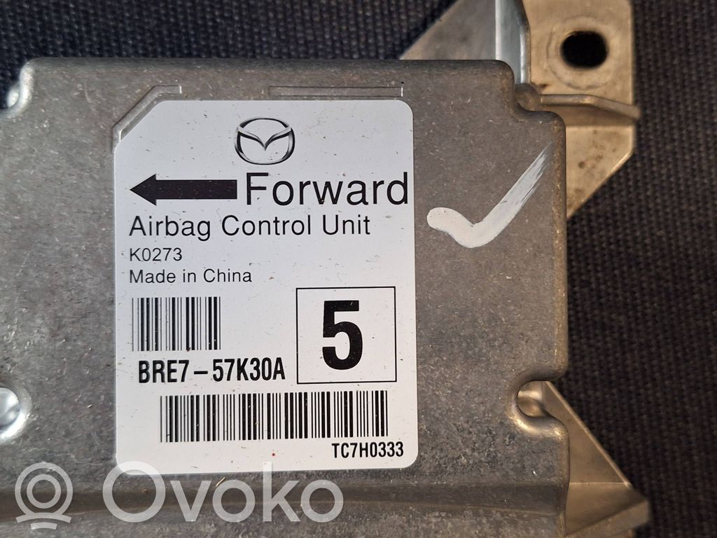 Airbag control unit/module   K0273,BRE757K30A,TC7H0333