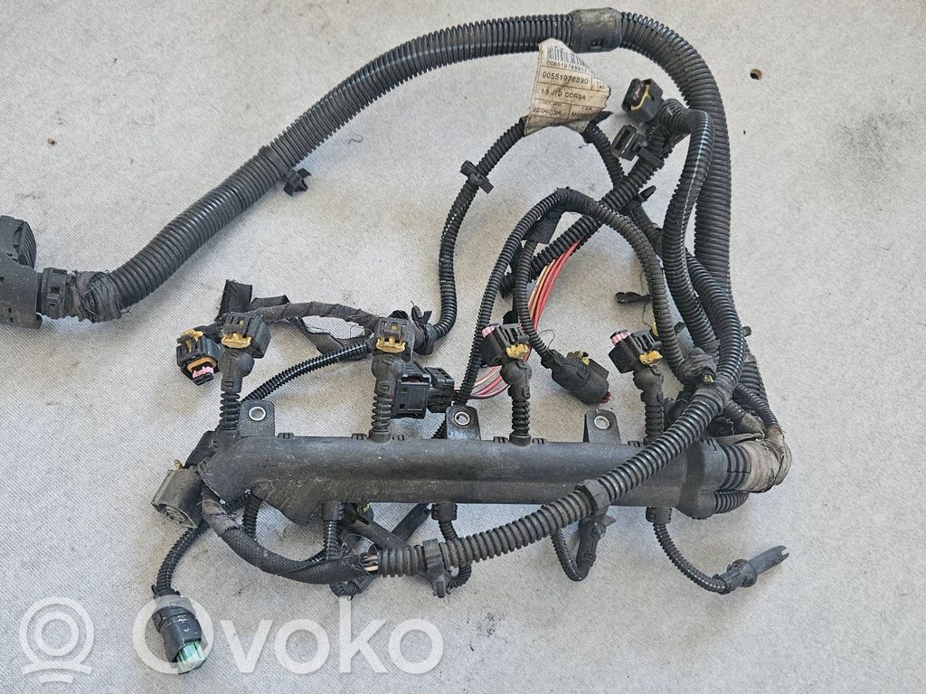 Opel Corsa C Engine installation wiring loom 