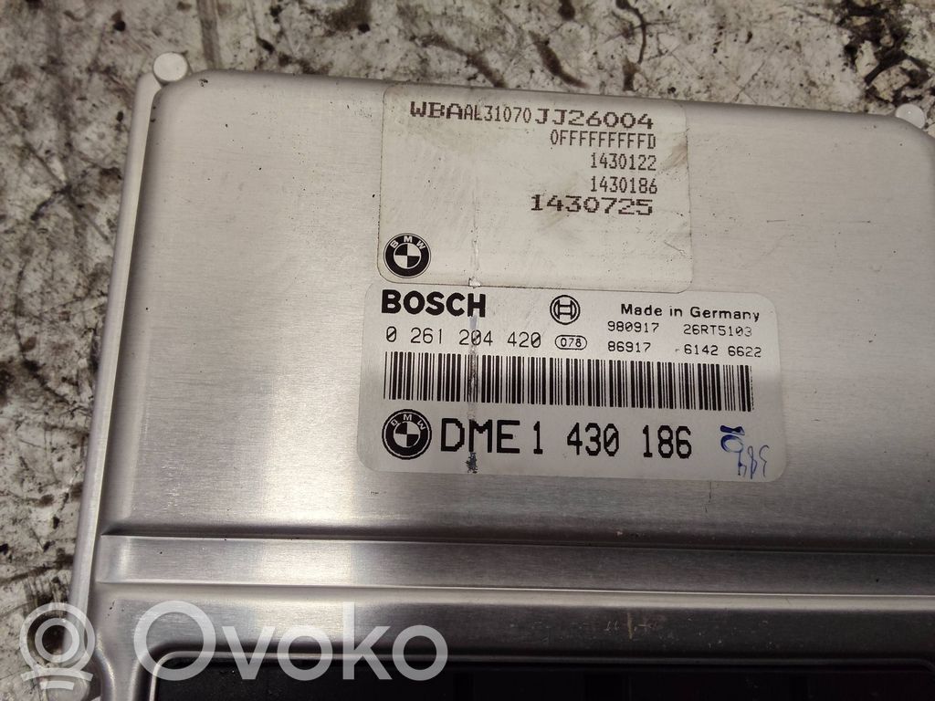 BMW 3 E46 Galios (ECU) modulis 