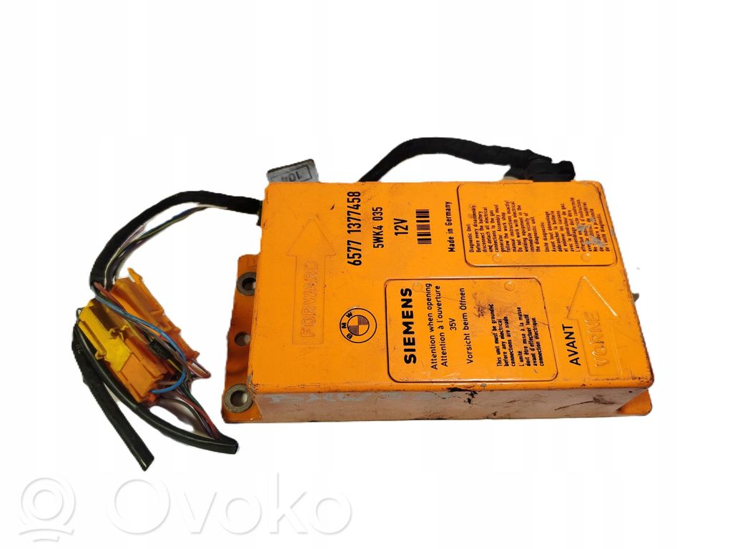 Airbag control unit/module   1377458,5WK4035,5WK40351377458