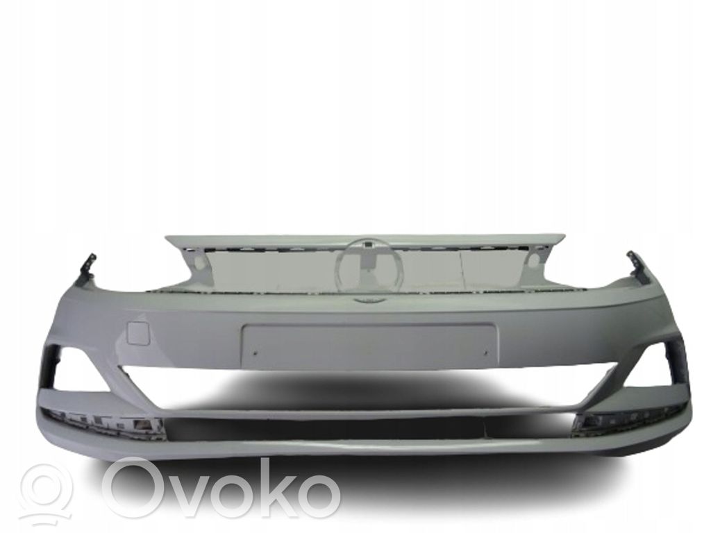 Volkswagen Polo VI Передний бампер 