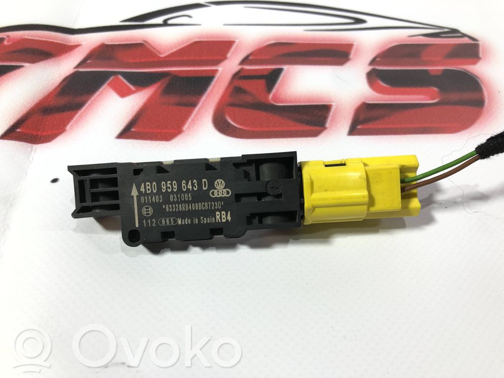 Airbagsensor Crashsensor Drucksensor   4B0959643D
