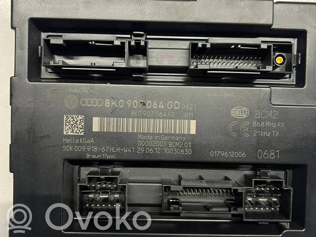 Audi A4 S4 B8 8K Otras unidades de control/módulos 
