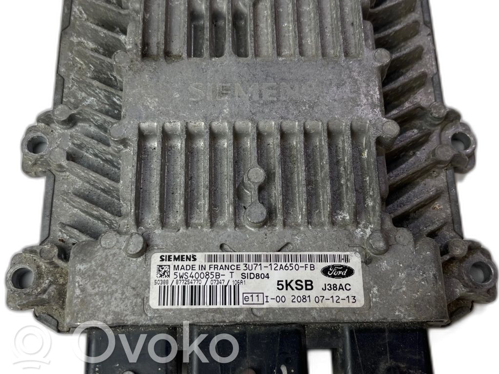 Ford Fiesta Other control units/modules 