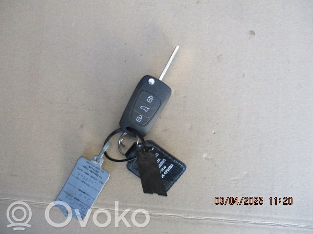 KIA Ceed Užvedimo raktas (raktelis)/ kortelė 