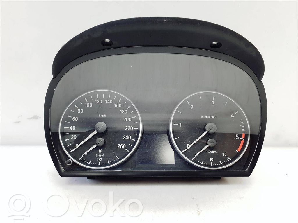 BMW 3 E90 E91 Speedometer (instrument cluster) 