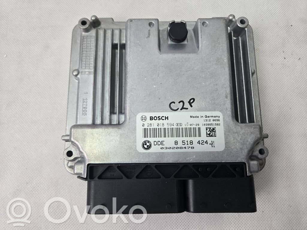 BMW 5 F10 F11 Engine control unit/module 