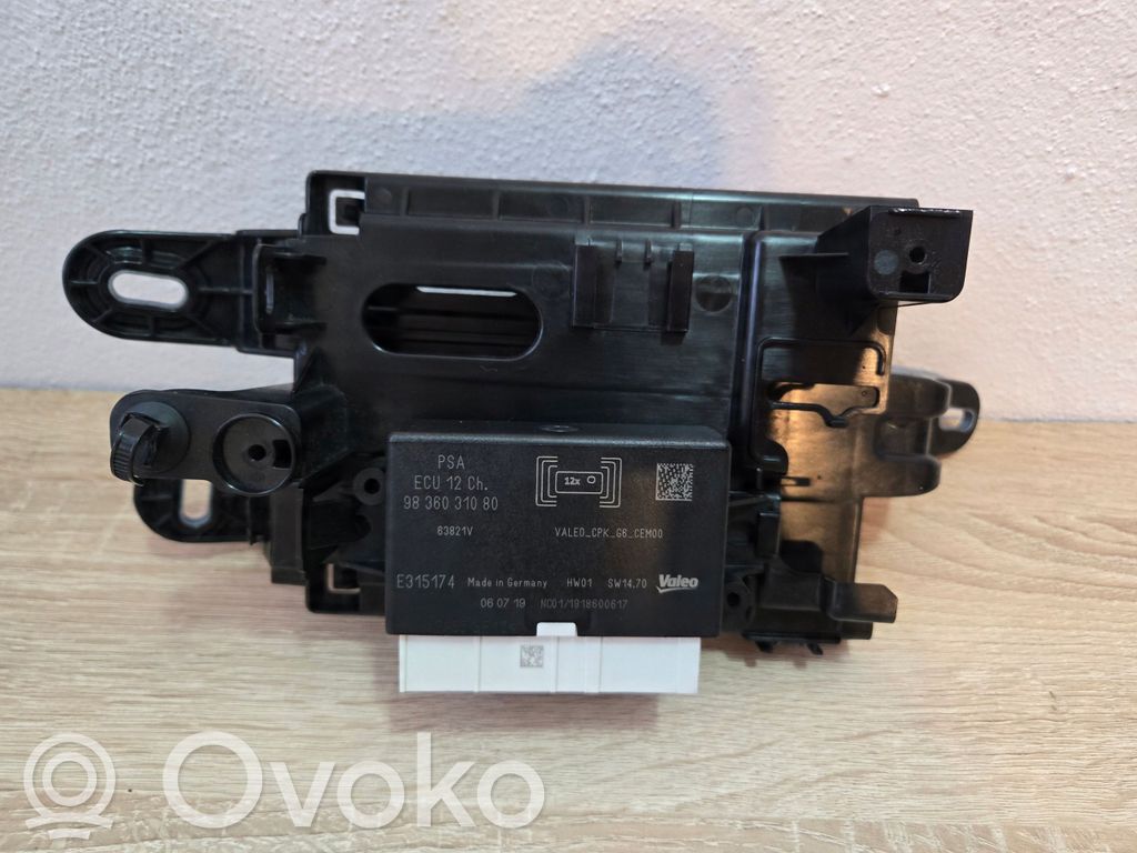 Peugeot Partner III Unidad de control/módulo PDC de aparcamiento 